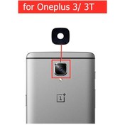 Resim OnePlus Uyumlu 3T Arka Kamera Camı Lensi (Çıtasız Sadece Cam) 