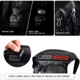 Resim Rhinowalk Motosiklet Bacak Çantası 