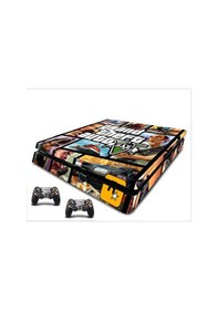 Resim PS4 Slim Gta Iv Sticker Seti 