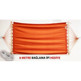Resim Relax İpek Hamak-turuncu Kumaş Hamak Turuncu 