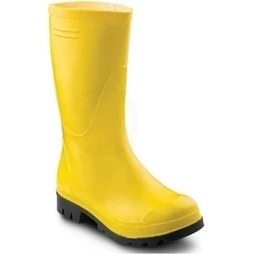 Resim Gezer PVC Uzun Çizme Sarı 42 Numara Güvenli Çalışma İçin Dayanıklı Malzeme 