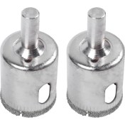 Resim Dadata 2pcs 25MM Cam Seramik Karo Deliği Testere Biti Kesici (Yurt Dışından) 