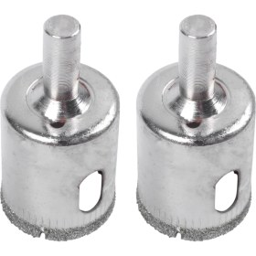 Resim Dadata 2pcs 25MM Cam Seramik Karo Deliği Testere Biti Kesici (Yurt Dışından) 