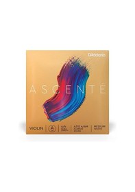 Resim D'addario A312 4/4m Ascente Tek Keman La A Teli Hassas Enstrüman Duyarlılığı Alüminyum Sarımlı Yumuşak Tuşe Ve Dengeli Rezonans 