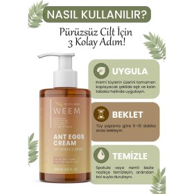 Resim Weem Tüy Dökücü Krem 200 ml Karınca Yumurtası Yağı ile Zenginleştirilmiş Vegan Formül Unisex 