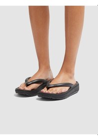 Resim Fitflop Relıeff Recovery Hf4 Siyah Kadın Parmak Arası Terlik Siyah 
