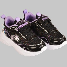 Resim minibonito Günlük Kız Çocuk Sneaker Lastik Bağcıklı Hologram Cırtlı Ayakkabı 