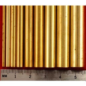 Resim 5 Mm Pirinç Boru Iç Çap 4 Mm 50 Cm 478721477 