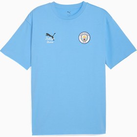 Resim KIDSUPER x MANCHESTER CITY Erkek Tişört 