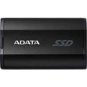 Resim Adata 2000gb Sd810 Siyah Taşınabilir Usb 3.2 Gen2 X2 Type-c Ssd Harici Disk 