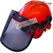 Resim İtal T09.00.026 Emniyet Başlıklı Kulaklıklı Profesyonel Maske 