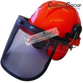 Resim İtal T09.00.026 Emniyet Başlıklı Kulaklıklı Profesyonel Maske 