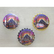 Resim ÖYKÜ VE YİĞİT İstanbul Temalı Metal Magnet Alk4340 