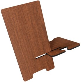 Resim figiza Telefon Tablet Tutucu Aparatı Sabitleyici Masa Üstü Ahşap Telefon Tutacağı 