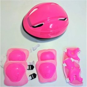 Resim Top Rock Store Çocuk Paten Koruyucu Set Kask Dizlik Dirseklik Koruyucu Set Çocuk Paten Kaykay Scooter Bisiklet 
