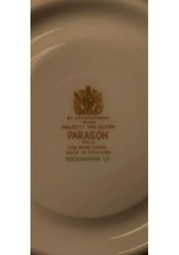 Resim Vintage Paragon Ingiliz Antika Çay Fincanı 