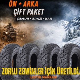 Resim Billas TAKIM ATV 18X9.50-8-19X7-8 4 KAT BL770 TL-YERLİ ÜRETİM-SÜBAP HEDİYELİ 