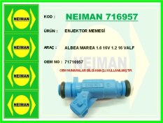 Resim Enjektor Memesi Albea Marea 1.6 165 1.2 16 Valf 71716957 