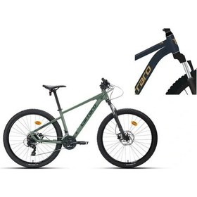 Resim Crx 721 Erkek Dağ Bisikleti 440h Hd 27.5 Jant 21 Vites Metalik Mavi Gümüş Standart 