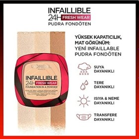 Resim Infaillible 24h Fresh Wear Pudra Fondöten 40 Cashmere 0 78845926 