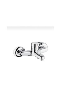 Resim İsaoğlu Yapı Banyo Bataryası Pirinç Duş Musluğu Banyo Musluğu Gümüş 