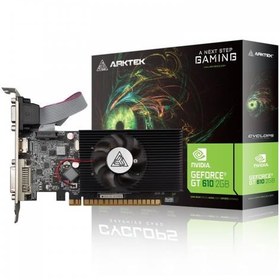 Resim ARKTEK CYCLOPS GT610 2Gb GDDR3, AKN610D3S2GL1, 64Bit, 1xD-Sub, 1xDVI, 1xHDMI Ekran Kartı 