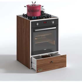 Resim Kenzlife ankastre modülü kabini lityum cvz fırın ocak dolabı çekmeceli 