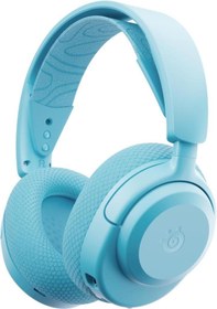 Resim SteelSeries Arctis Nova 3X Wireless Aqua Gaming Kulaklık - Mobil Uygulama ile Kontrol - 40 Saat Pil 