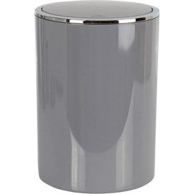 Resim Mutfak Lenox Banyo Mutfak Ofis Çöp Kovası 6 Lt Gri Beyaz 5 L Plastik Ansan Metal ve Plastik San.ve 