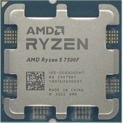 Resim Amd Ryzen 5 7500F (6 Çekirdek) 3.7ghz ~ 5.0ghz 32MB Am5 Işlemci Tray (Fansız) 