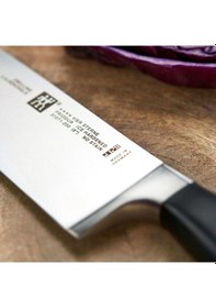 Resim Zwilling Four Star Şef Bıçağı, Paslanmaz Çelik, Siyah,200 Mm Diğer 