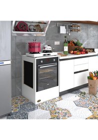 Resim Kenzlife ankastre modülü kabini kalsiyum3 byz fırın ocak dolabı s 