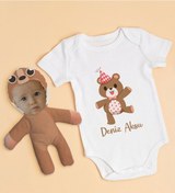 Resim Bitmeyenkartus Bk Kids Kişiye Özel Fotoğraflı Bebek Yastık Ve Bebek Body Zıbın H (550906452) Çok Renkli 