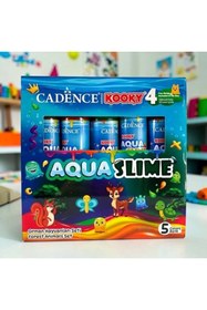 Resim Cadence Kooky Aqua Slime Orman Hayvanları Seti 5 Renk 