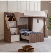 Resim Ranza, Milano Çift Kişilik Dolaplı Modern Ranza 90 X 190 CM 