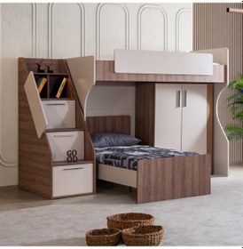 Resim Ranza, Milano Çift Kişilik Dolaplı Modern Ranza 90 X 190 CM 