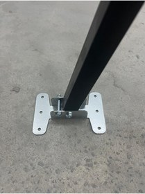 Resim MOPPO Katlanabilir Yer Sofrası, Kamp Masası Ayağı 25 Cm (4 ADET, VİDALAR DAHİL) 