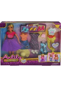 Resim Anlily Bebek Gardırop Set Pembe 