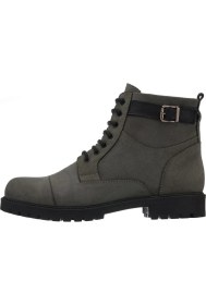 Resim Costo Shoes EF703 Gri Dana Nubuk El Işçiliği Rahat Geniş Kalıp Özel Seri Erkek Bot 