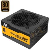 Resim AREY TEKNOLOJİ POWERBOOST 750W 80+ BRONZE BST-ATX750B GLACIER YARI MODÜLER POWER SUPPLY 