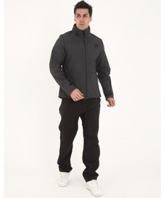 Resim Camp Scoutland Camp460 Outdoor Tactical Softshell Su & Rüzgara Dayanıklı Erkek Taktik Yelek & Mont Antrasit 