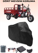 Resim Breen Siyah Kuba Pikap 200 Triportör Brandası 