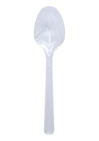 Resim Plastik Lüks Kaşık 100 Lü Adet 1 Paket 