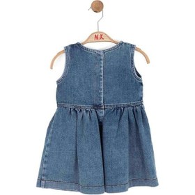 Resim Nk Kids Kız Bebek Emilia Elbise Nk-71700 Mavi 