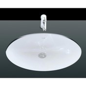 Resim Creavit TP214 Tezgah Altı Oval Lavabo 37*47 cm Beyaz 