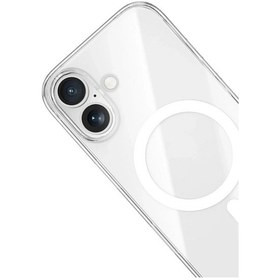 Resim Apple Uyumlu iPhone 16 Pro Animasyonlu Şeffaf Sert Mika Sararmaz Magsafe İnce Fit Kılıf Ultra 