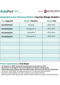 Resim Volkswagen İçin Döşeme Klipsi- 10 Adet 