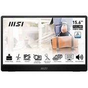 Resim MSI Pro MP161 E2U 15.6inç 4ms FullHD IPS 60Hz Taşınabilir Monitör 