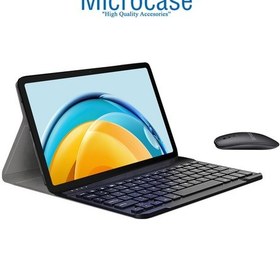 Resim Huawei Uyumlu Matepad SE 10.4 2022 Bluetooth Klavye+Mouse+Kılıf - BKK6 