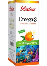 Resim Omega-3 Portakal Aromalı 150 ML 